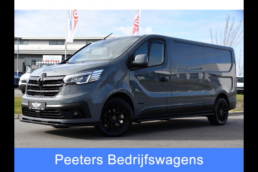 Renault Trafic 2.0 Blue dCi 170 T30 L2H1 Black Edition FULL OPTIONS! Adaptieve Cruise, Camera, Carplay, 170pk, Stoelverwarming, Trekhaak, LED, Automaat, Uniek!