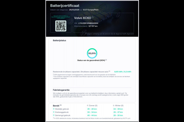 Volvo XC60 2.0 T6 Plug-in hybrid AWD R-Design 350 Pk SOH 93% Pano Trekhaak H/K Memory 360 Camera HUD 20 Inch