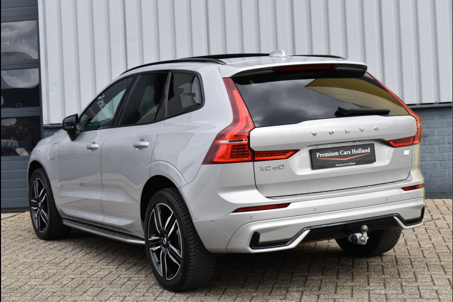 Volvo XC60 2.0 T6 Plug-in hybrid AWD R-Design 350 Pk SOH 93% Pano Trekhaak H/K Memory 360 Camera HUD 20 Inch