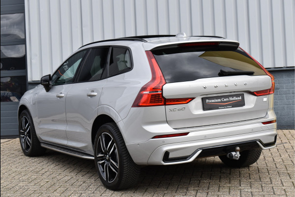 Volvo XC60 2.0 T6 Plug-in hybrid AWD R-Design 350 Pk SOH 93% Pano Trekhaak H/K Memory 360 Camera HUD 20 Inch