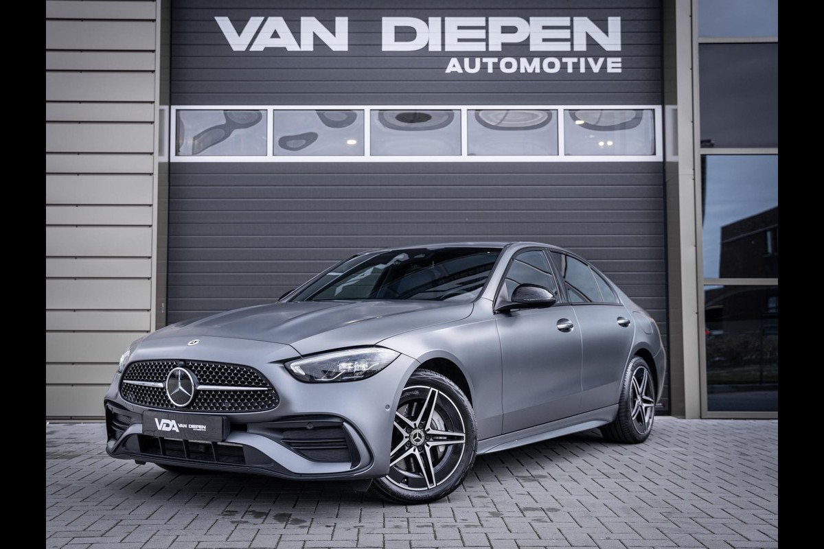 Mercedes-Benz C-Klasse C300 e AMG Line l Dealer O.H l 1e eig l ACC l Sfeerverlicht. l Burmester