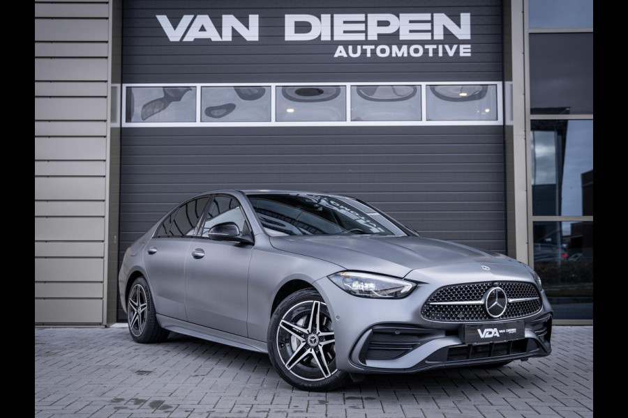Mercedes-Benz C-Klasse C300 e AMG Line l Dealer O.H l 1e eig l ACC l Sfeerverlicht. l Burmester