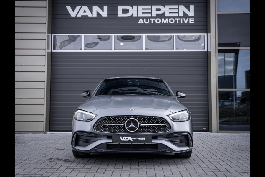 Mercedes-Benz C-Klasse C300 e AMG Line l Dealer O.H l 1e eig l ACC l Sfeerverlicht. l Burmester