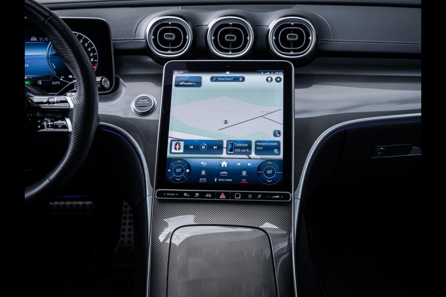 Mercedes-Benz C-Klasse C300 e AMG Line l Dealer O.H l 1e eig l ACC l Sfeerverlicht. l Burmester