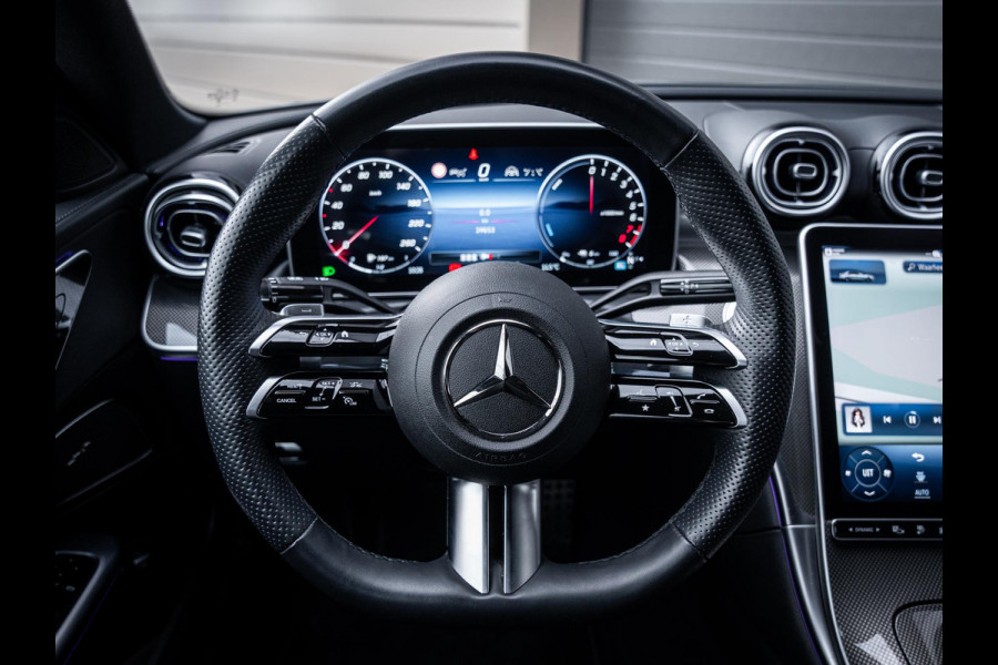 Mercedes-Benz C-Klasse C300 e AMG Line l Dealer O.H l 1e eig l ACC l Sfeerverlicht. l Burmester