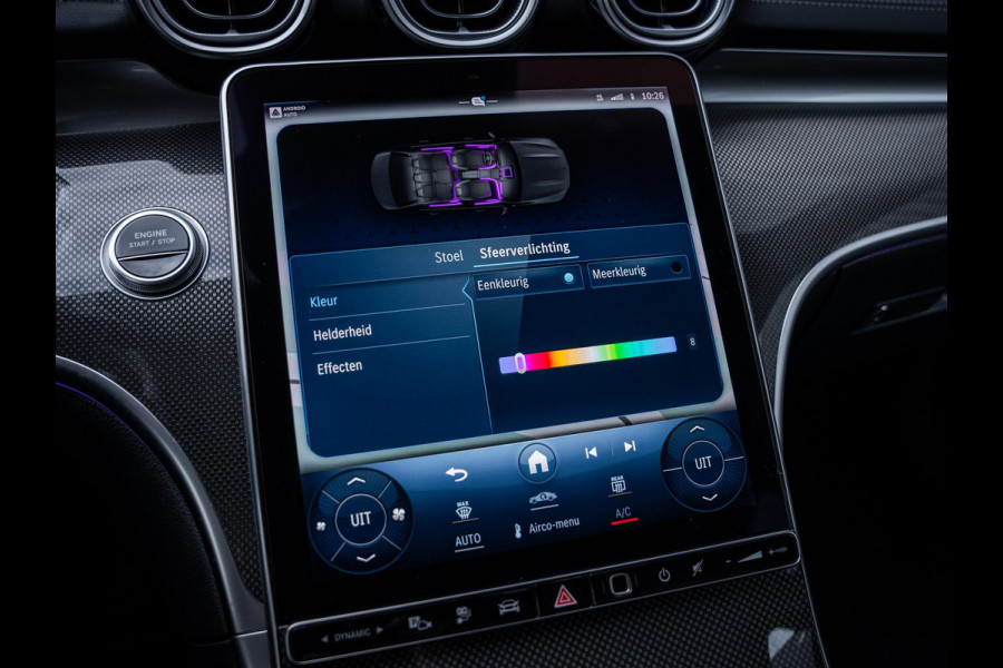 Mercedes-Benz C-Klasse C300 e AMG Line l Dealer O.H l 1e eig l ACC l Sfeerverlicht. l Burmester