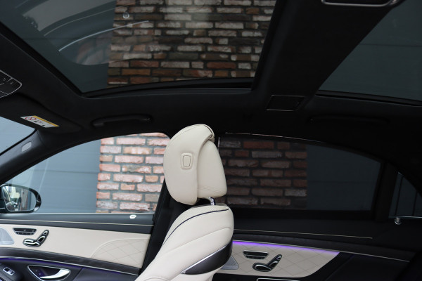Mercedes-Benz S-Klasse 560 4MATIC Lang AMG Line Premium+ | V8 | Distronic+ | Panoramadak | Memory | Burmester | Stoelventilatie | Soft-Close | HUD | Surround Camera | Keyless Go | Zonweringspakket |