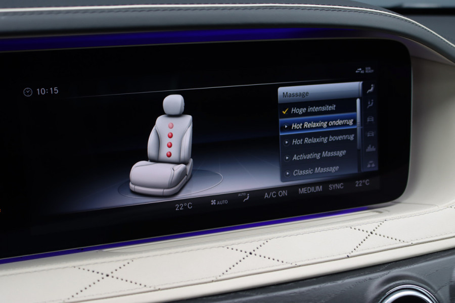 Mercedes-Benz S-Klasse 560 4MATIC Lang AMG Line Premium+ | V8 | Distronic+ | Panoramadak | Memory | Burmester | Stoelventilatie | Soft-Close | HUD | Surround Camera | Keyless Go | Zonweringspakket |