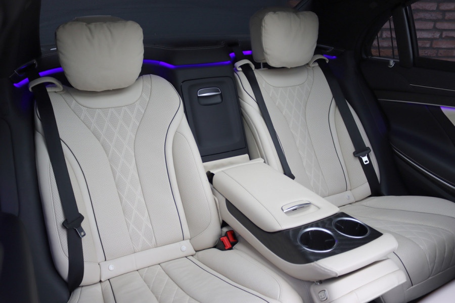 Mercedes-Benz S-Klasse 560 4MATIC Lang AMG Line Premium+ | V8 | Distronic+ | Panoramadak | Memory | Burmester | Stoelventilatie | Soft-Close | HUD | Surround Camera | Keyless Go | Zonweringspakket |