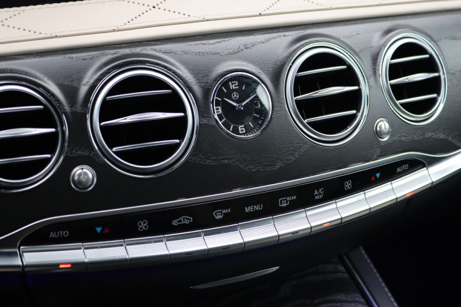 Mercedes-Benz S-Klasse 560 4MATIC Lang AMG Line Premium+ | V8 | Distronic+ | Panoramadak | Memory | Burmester | Stoelventilatie | Soft-Close | HUD | Surround Camera | Keyless Go | Zonweringspakket |