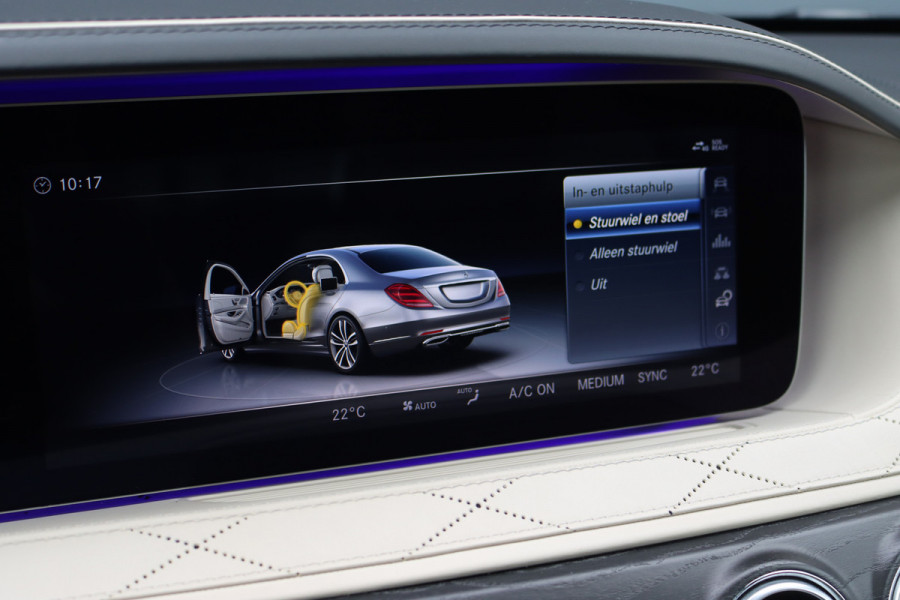 Mercedes-Benz S-Klasse 560 4MATIC Lang AMG Line Premium+ | V8 | Distronic+ | Panoramadak | Memory | Burmester | Stoelventilatie | Soft-Close | HUD | Surround Camera | Keyless Go | Zonweringspakket |