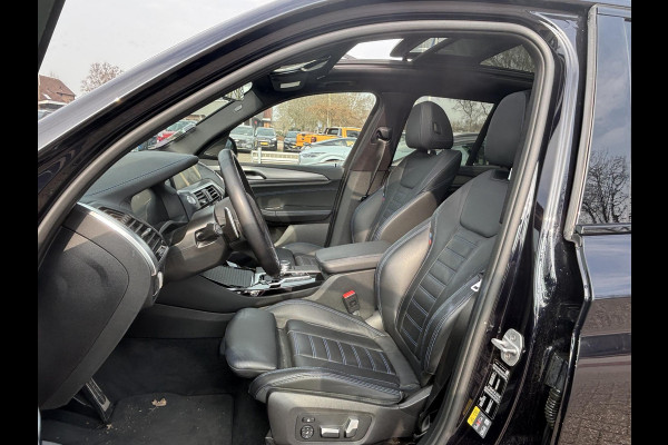 BMW X3 xDrive30e M Sport | Plug-in Hybride | PHEV | Volle uitrusting | 20 inch |  Panoramadak | Trekhaak | Harman/kardon | 360 graden camera | Leder Vernasca Schwarz | Elektrische stoelen met memory functie | M pakket | Sportstoelen | Stoelverwarming| Adaptive Led | Head Up Display | Keyless entry | Elektrische achterklep | Adaptive cruise control | Dodehoeksensoren | Digitaal instrumentenpaneel SCI |