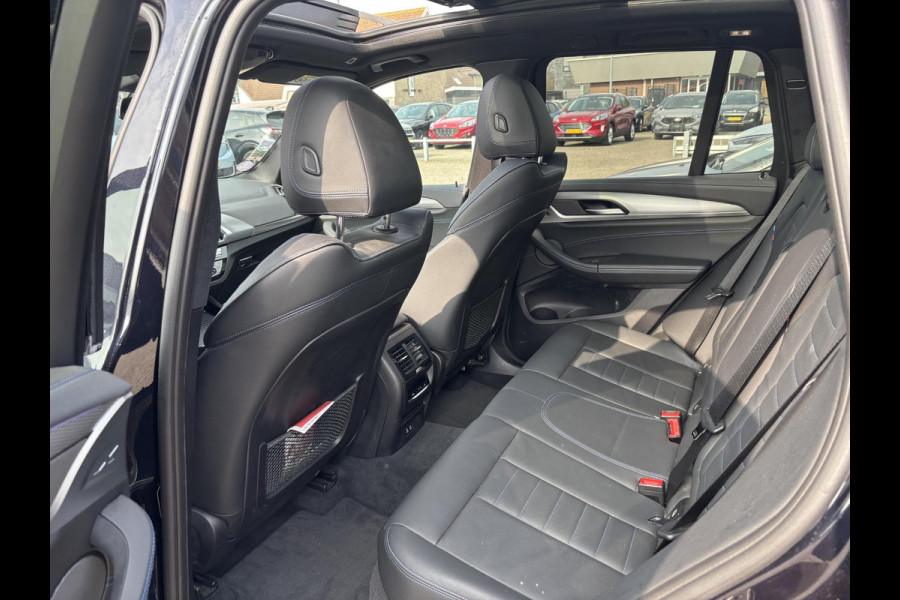 BMW X3 xDrive30e M Sport | Plug-in Hybride | PHEV | Volle uitrusting | 20 inch |  Panoramadak | Trekhaak | Harman/kardon | 360 graden camera | Leder Vernasca Schwarz | Elektrische stoelen met memory functie | M pakket | Sportstoelen | Stoelverwarming| Adaptive Led | Head Up Display | Keyless entry | Elektrische achterklep | Adaptive cruise control | Dodehoeksensoren | Digitaal instrumentenpaneel SCI |