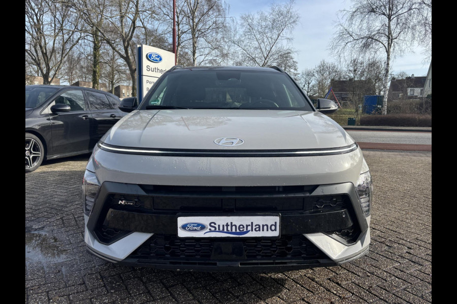 Hyundai Kona 1.6 T-GDI N Line 199pk versie! | Uniek in NL | Stoelverwarming | Adaptive Cruise Control | Elektrsich verstelbare stoelen | Dealer odnerhou
