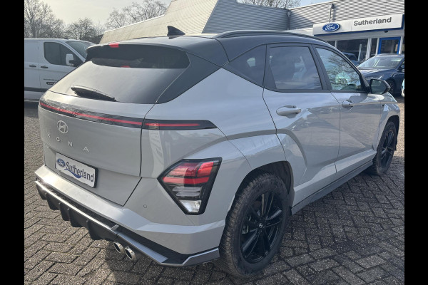 Hyundai Kona 1.6 T-GDI N Line 199pk versie! | Uniek in NL | Stoelverwarming | Adaptive Cruise Control | Elektrsich verstelbare stoelen | Dealer odnerhou