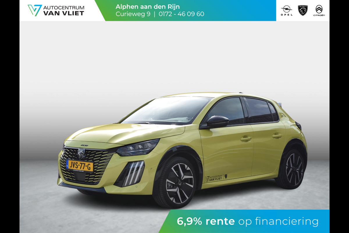 Peugeot 208 1.2 Hybrid 145 e-DCS6 GT 145 PK | ADAPTIVE CRUISE CONTROL | PARKEERSENSOREN MET CAMERA | CLIMATE CONTROL | DEMO