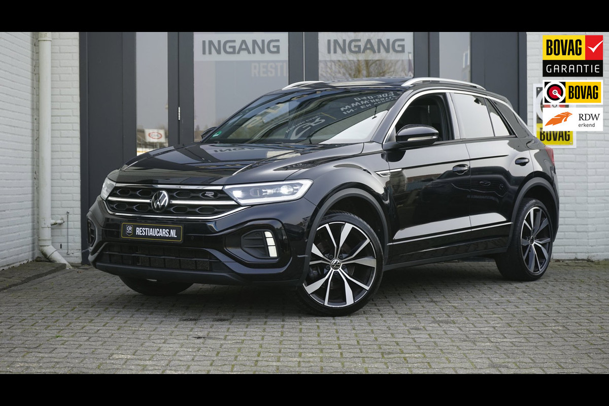 Volkswagen T-Roc 1.5 TSI R-Line AUTOMAAT-ACC-CAMERA-CLIMA-IQ LIGHT-KEYLESS-NAVIGATIE-PANORAMA-STOELVERWARMING