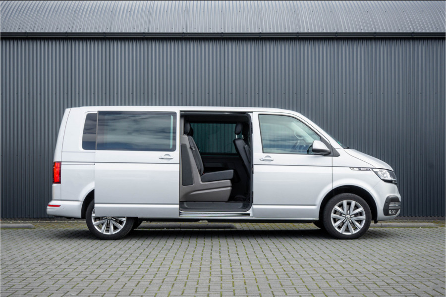 Volkswagen Transporter T6.1 2.0 TDI L2H1 | DC | Bulli | 200PK | Leder | Carplay | Virtual | Adapt Cruise
