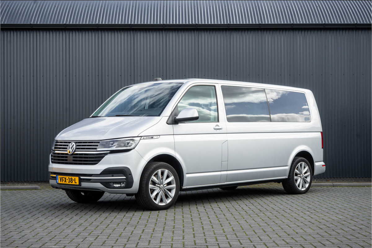 Volkswagen Transporter T6.1 2.0 TDI L2H1 | DC | Bulli | 200PK | Leder | Carplay | Virtual | Adapt Cruise