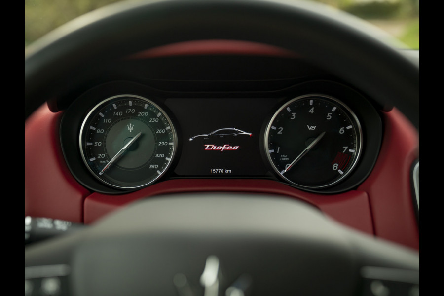 Maserati Ghibli Trofeo 3.8 V8 580pk | Atelier int. | 1e eigenaar | Stoelventilatie