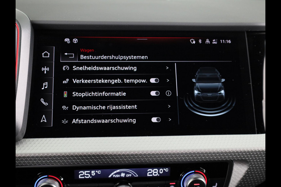 Audi A1 Sportback 40 TFSI S Line 207pk | Led koplampen | 18 inch Lichtmetalen velgen | Sportstoelen | Stoelverwarming | Navigatie