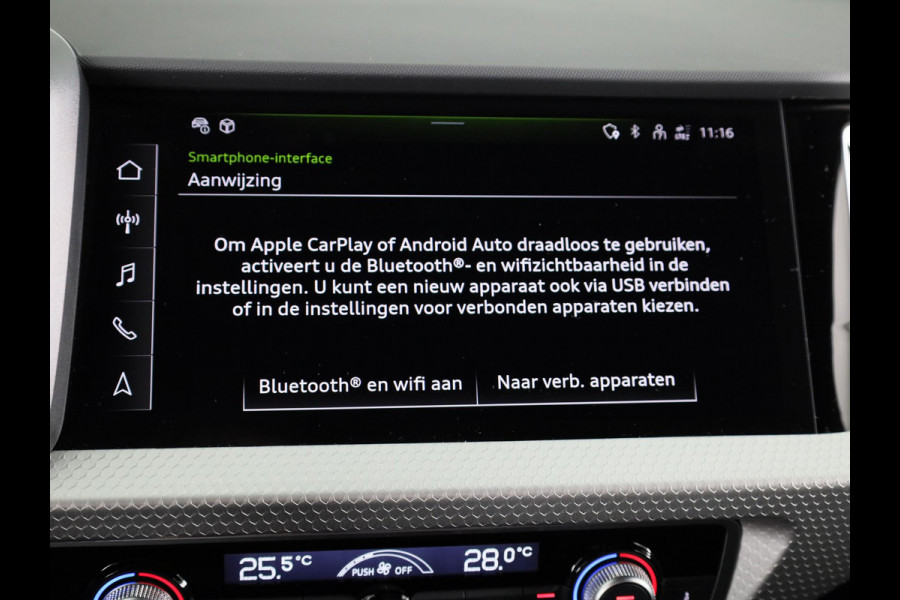 Audi A1 Sportback 40 TFSI S Line 207pk | Led koplampen | 18 inch Lichtmetalen velgen | Sportstoelen | Stoelverwarming | Navigatie