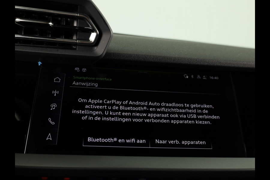 Audi A3 Sportback 40 TFSI e Advanced edition 204PK | Adaptive cruise control | Sportstoelen | Smartphone Interface