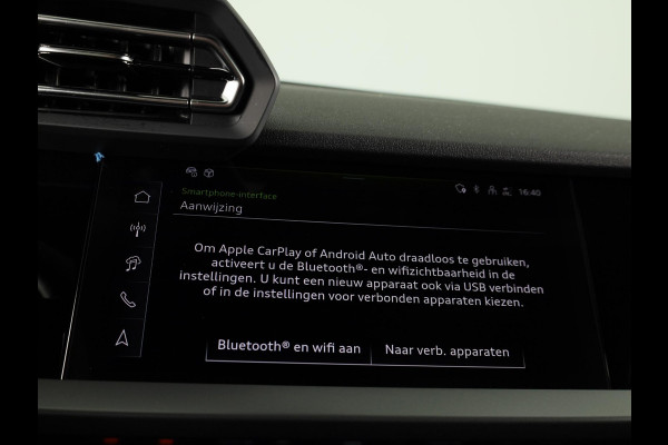 Audi A3 Sportback 40 TFSI e Advanced edition 204PK | Adaptive cruise control | Sportstoelen | Smartphone Interface