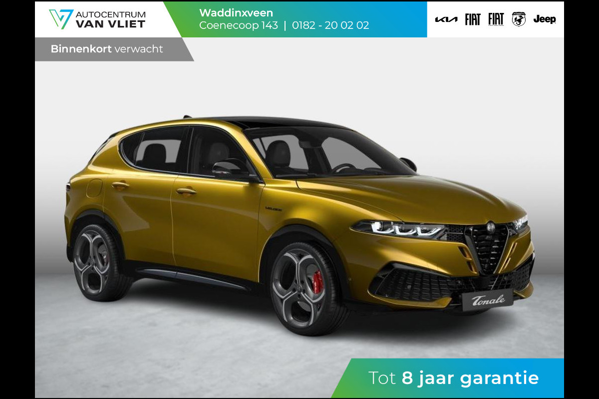 Alfa Romeo Tonale 1.3 Ibrida Plug-In Q4 270pk AWD Veloce | Teck Pack | Schuif/Kanteldak | Harman Kardon | 20"  | Bicolore
