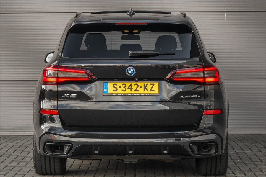 BMW X5 xDrive45e High Ex M-Sport Pano Laser Trekhaak HUD 22"