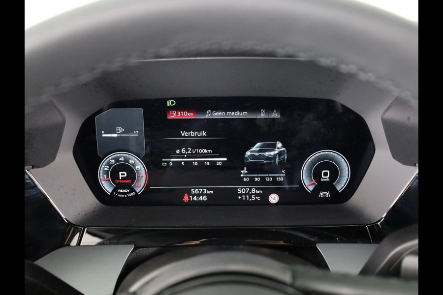 Audi A3 Sportback 30 TFSI Advanced edition 115pk S-tronic | Navigatie via App |  19 inch Lichtmetalen velgen | Stoelverwarming | Parkeersensoren voor en achter