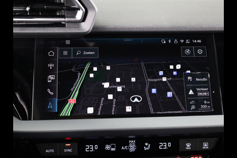 Audi A3 Sportback 30 TFSI Advanced edition 115pk S-tronic | Navigatie via App |  19 inch Lichtmetalen velgen | Stoelverwarming | Parkeersensoren voor en achter