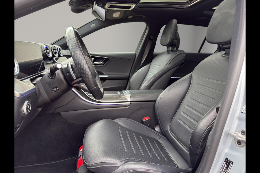 Mercedes-Benz C-Klasse 300 e AMG Line Premium Plus | Pano | 360 | Head -Up | Leder | Sfeer | Memory | Night Pakket | Trekhaak |