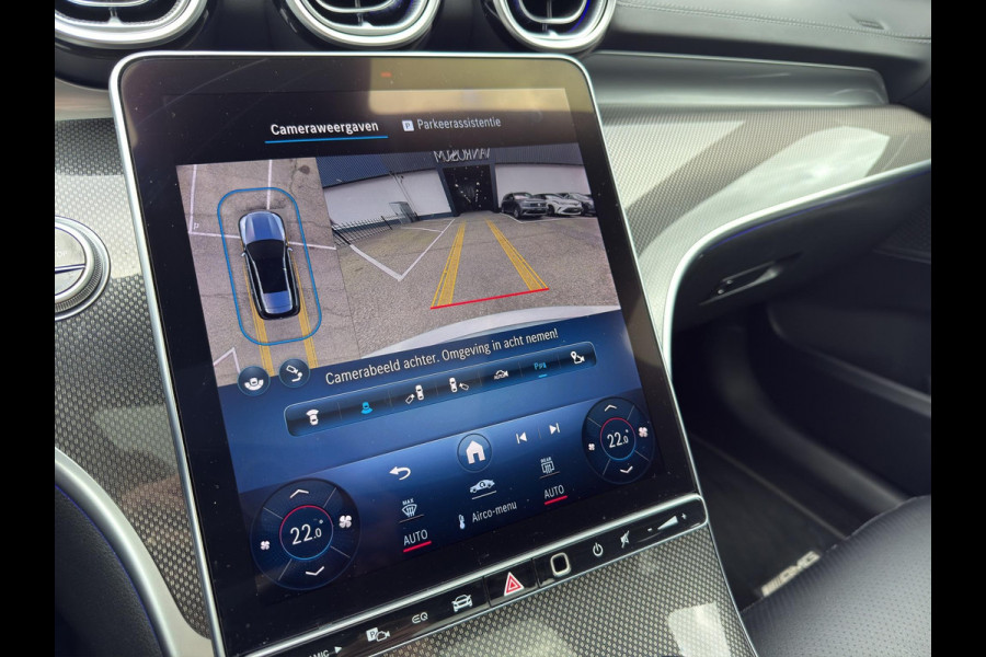 Mercedes-Benz C-Klasse 300 e AMG Line Premium Plus | Pano | 360 | Head -Up | Leder | Sfeer | Memory | Night Pakket | Trekhaak |