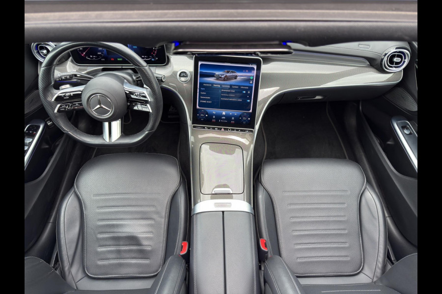 Mercedes-Benz C-Klasse 300 e AMG Line Premium Plus | Pano | 360 | Head -Up | Leder | Sfeer | Memory | Night Pakket | Trekhaak |