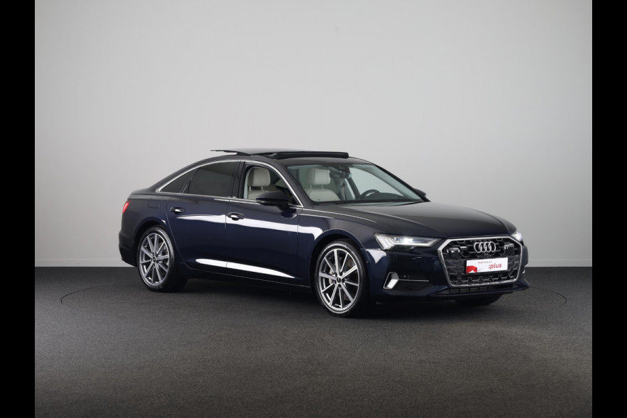 Audi A6 Limousine 50 TFSI e quattro Advanced edition 299pk | Panoramadak | Head Up display | B&O Audio  | Elektrisch verstelbare voorstoelen met geheugen