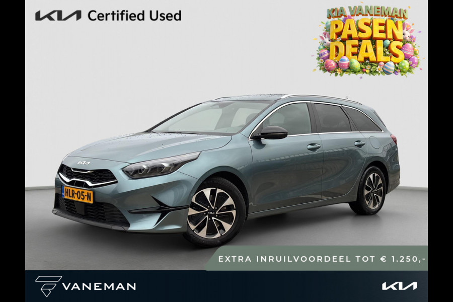 Kia Ceed Sportswagon 1.0 T-GDi MHEV Design Edition Automaat | Tot € 1.250,- extra inruil tijdens dit Paasweekend! | JBL | Stoel- en Stuurverwarming | Lane Assist | Dode Hoek Assistentie | Navi | Apple Carplay & Android Auto |