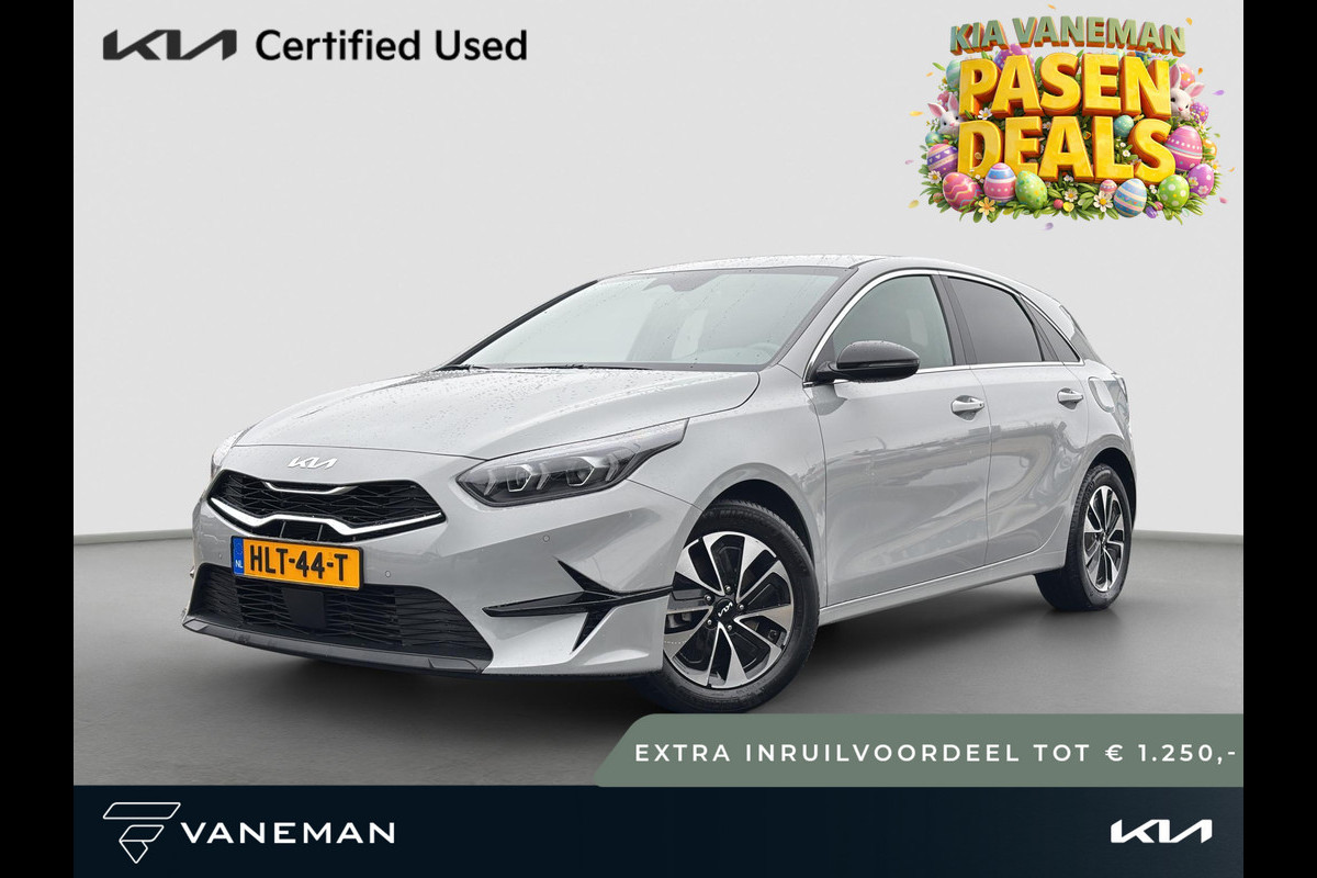 Kia Ceed 1.0 T-GDi MHEV Design Edition Automaat | Tot € 1.250,- extra inruil tijdens dit Paasweekend! | JBL | Stoel- en Stuurverwarming | Lane Assist | Dode Hoek Assistentie | Navi | Apple Carplay & Android Auto |