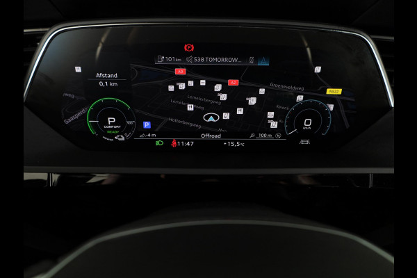 Audi e-tron 50 quattro edition 71 kWh 313 pk | SoH 99% | Navigatie | Trekhaak (afneembaar) | Parkeersensoren | Luchtvering |