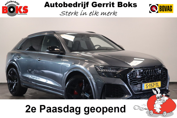 Audi Q8 4.0 TFSI RS Q8 quattro Panoramadak 23''Velgen Head-Up B&O Audio ! 2e Paasdag geopend van 12.00 tot 17:00u !