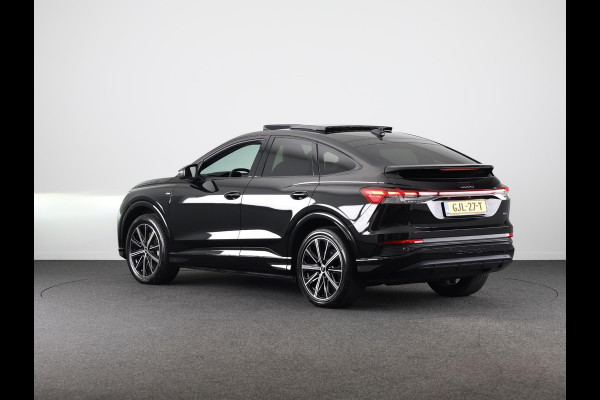 Audi Q4 Sportback e-tron 45 quattro S Edition 82 kWh 286pk | Panoramadak | lederen bekleding | SONOS premium Audio | Parkeercamera|