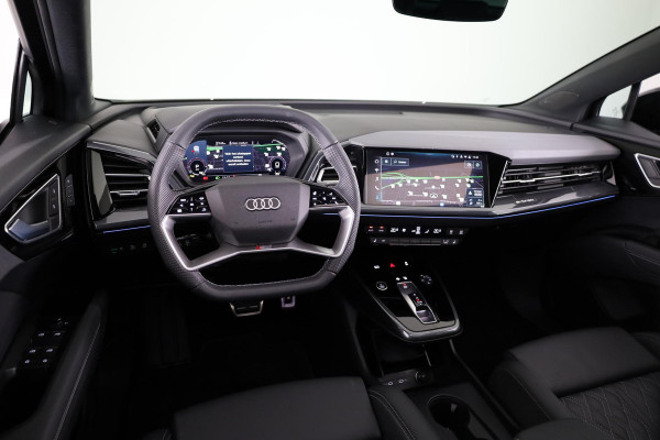 Audi Q4 Sportback e-tron 45 quattro S Edition 82 kWh 286pk | Panoramadak | lederen bekleding | SONOS premium Audio | Parkeercamera|