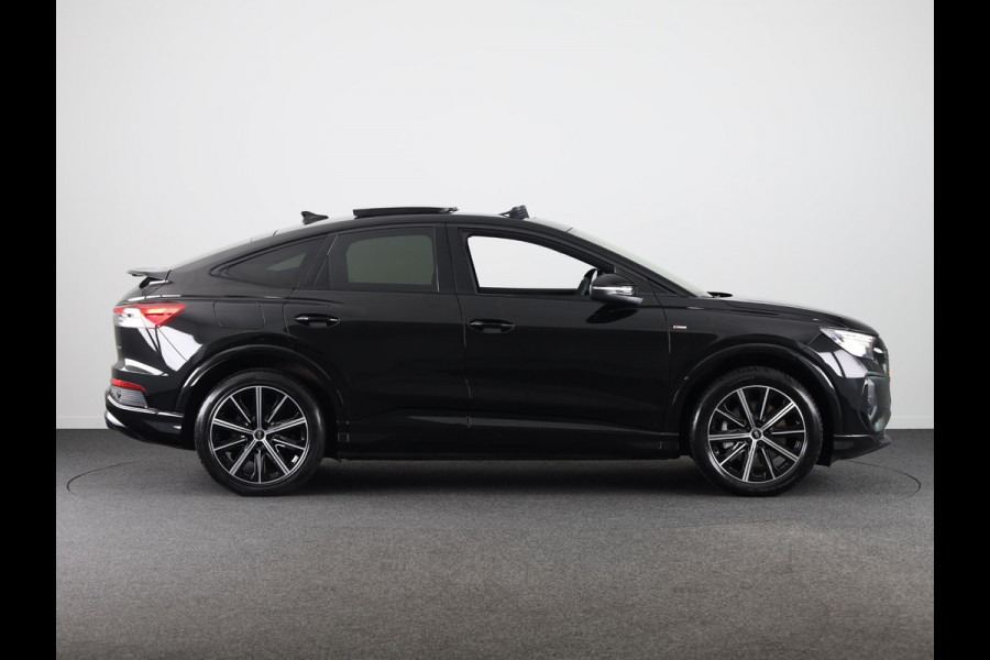 Audi Q4 Sportback e-tron 45 quattro S Edition 82 kWh 286pk | Panoramadak | lederen bekleding | SONOS premium Audio | Parkeercamera|