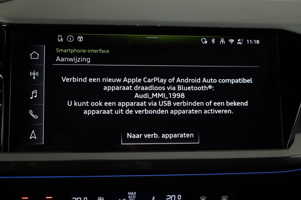 Audi Q4 Sportback e-tron 45 quattro S Edition 82 kWh 286pk | Panoramadak | lederen bekleding | SONOS premium Audio | Parkeercamera|