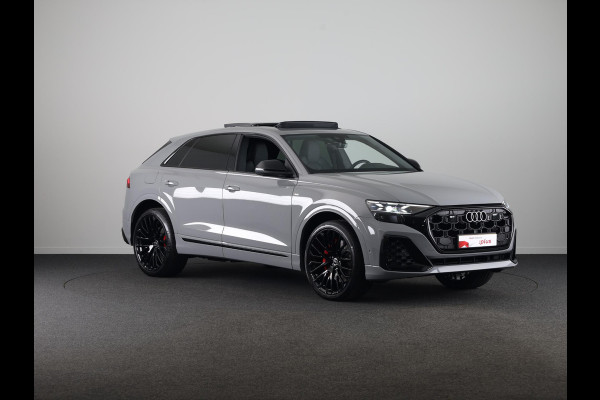 Audi Q8 60 TFSI e quattro Pro Line S Competition 490 PK | Panoramadak | Vier wiel besturen | Exclusive lak | Stoel ventilatie | Verlengde garantie |