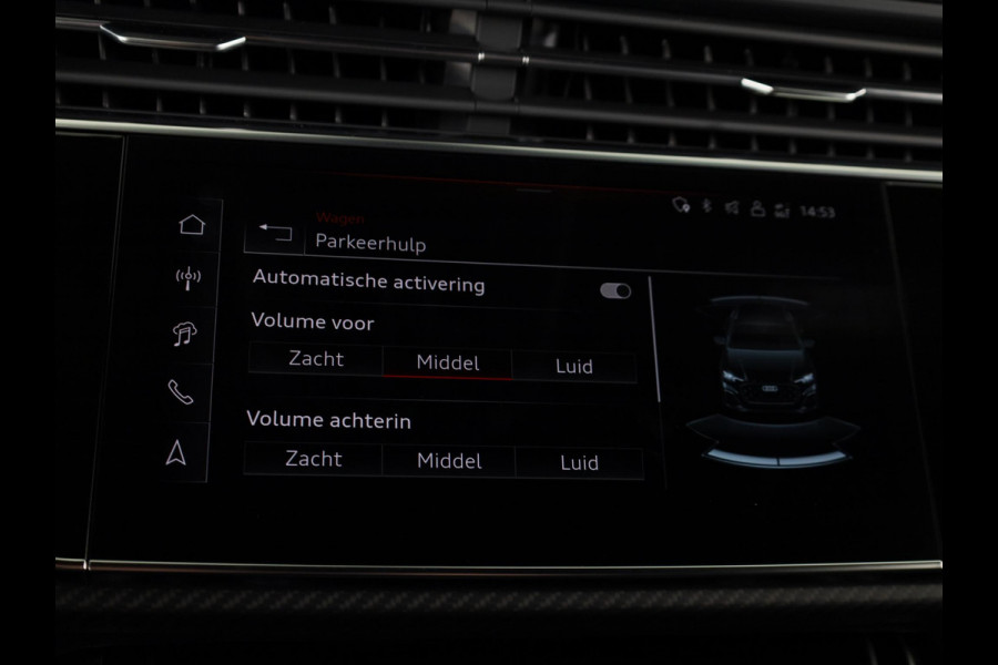 Audi Q8 60 TFSI e quattro Pro Line S Competition 490 PK | Panoramadak | Vier wiel besturen | Exclusive lak | Stoel ventilatie | Verlengde garantie |