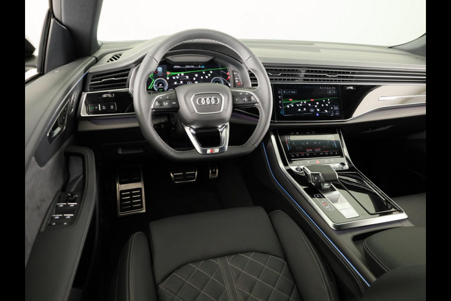 Audi Q8 60 TFSI e quattro Pro Line S Competition 490 PK | Panoramadak | Vier wiel besturen | Exclusive lak | Stoel ventilatie | Verlengde garantie |