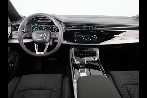 Audi Q7 55 TFSI e quattro Pro Line S 394pk | Panoramadak | Adaptive cruisecontrol |  B&O soundsysteem | Optiekpakket zwart Plus | Privacy Glass | Trekhaak