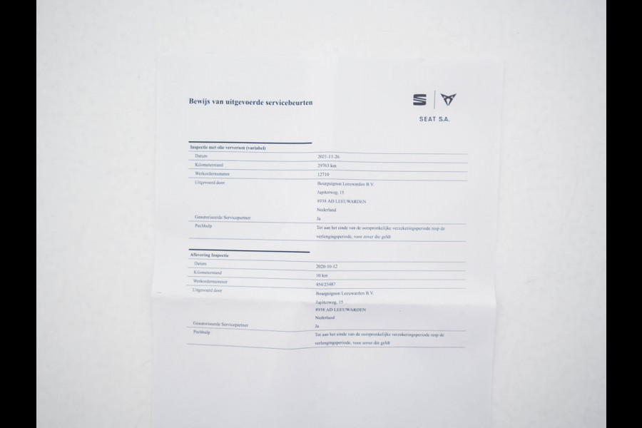 Seat Ateca 1.5 TSI FR Business Intense (INCL-BTW) *FULL-LED | SPORTSEATS | NAVI-FULLMAP | LEATHER-MICROFIBRE | CAMERA | KEYLESS | DAB+ | CARPLAY | ECC | PDC | CRUISE | TOWBAR | 18''ALU*