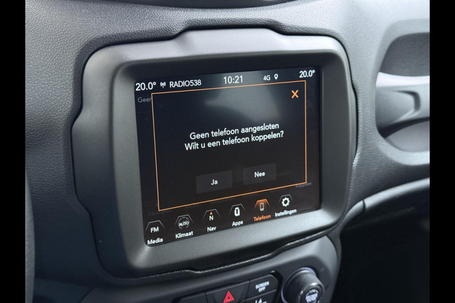 Jeep Renegade 1.0T Limited VAN €19.900,- VOOR €17.877,- UW LENTEVOORDEEL: € 2.023,-!| AFNEEMBARE TREKHAAK| ADAPTIEVE CRUISE CONTROL| RIJKLAARPRIJS INCL.12 MND BOVAG GARANTIE| FULL LED|